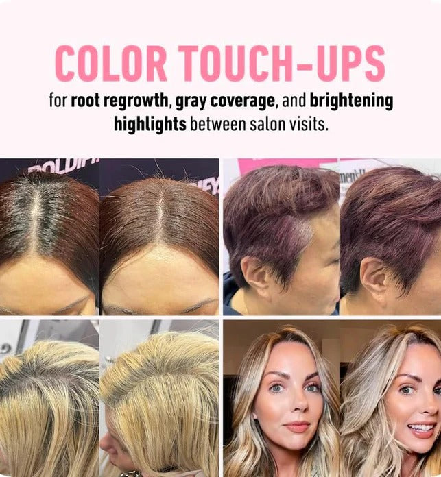 2in1 Hairline Cream Powder, Instantly Conceals Hair Loss and Fills In Receding Hairlines
