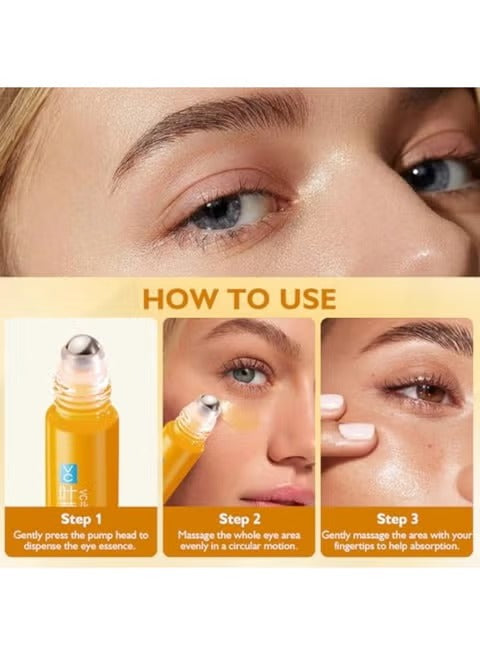 VC Rapid Reduction Eye Essence Oil, Anti-Aging Eye Serum Oil for Eye Bags & Dark
