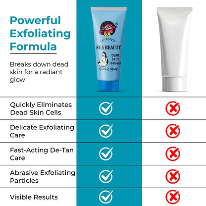 Sea Beauty Dead Skin Remover Face & Body Wash