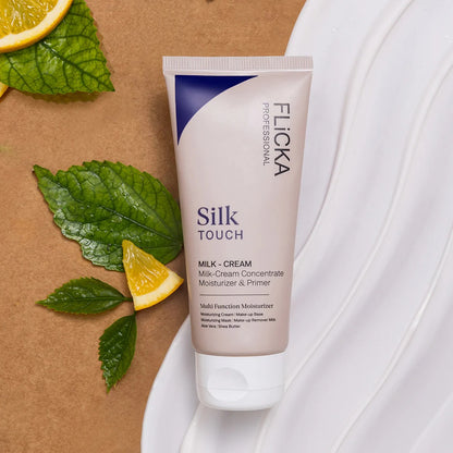 Flicka Silk Touch 3-in-1 Primer Moisturizer with SPF | Pore Blurring | Sunscreen For Face