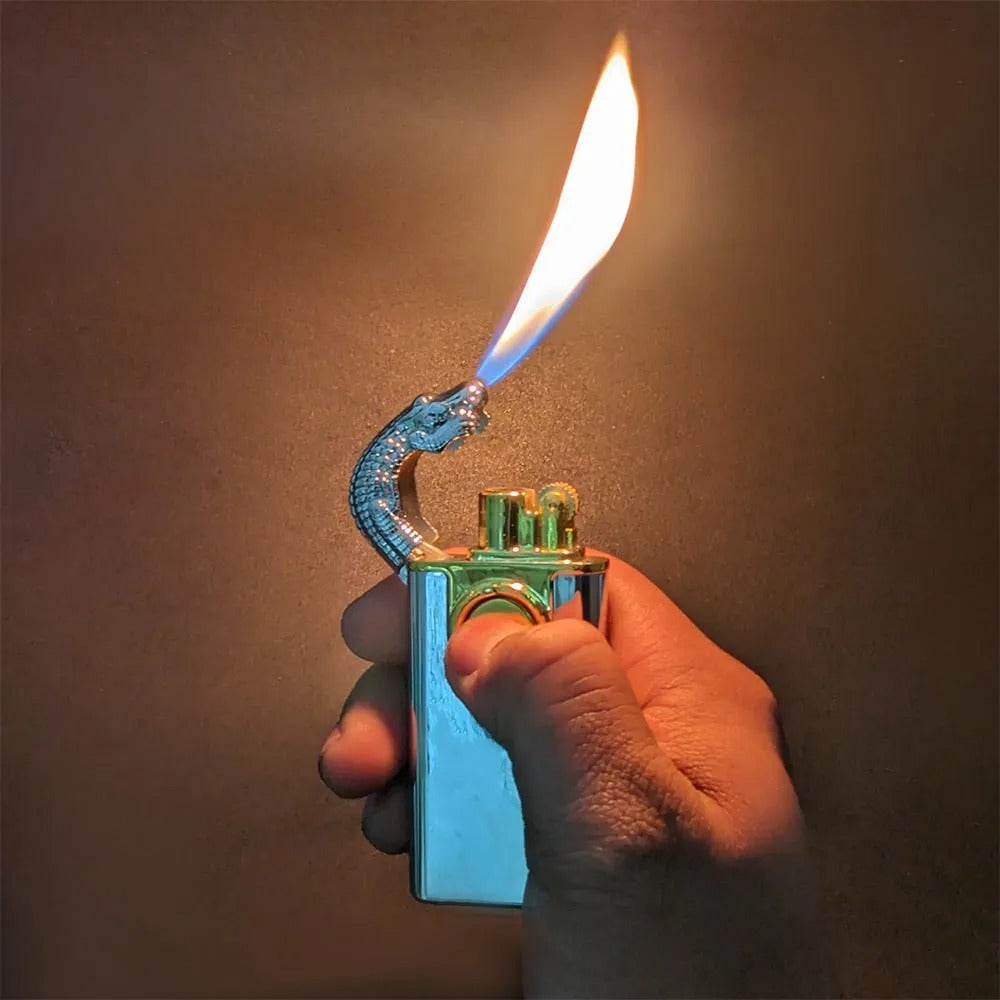 Snake Head Flame Premium Lighter For Men