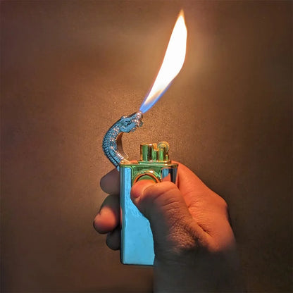 Snake Head Flame Premium Lighter For Men