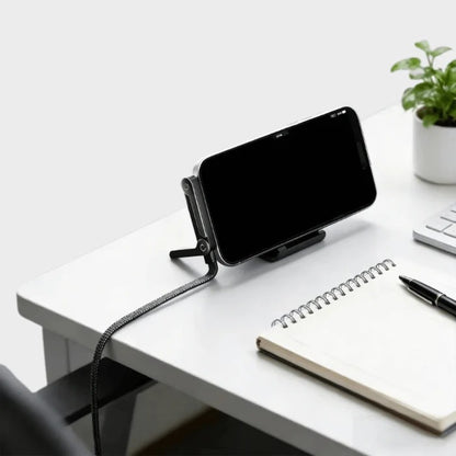 The Viral 240W Fast Charging Type C to C Cable with 360 Degree Aluminum Stand