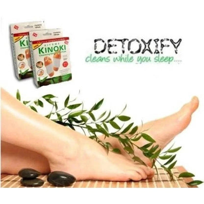 10 Cleansing Detox Foot Pads Patches KINOKI