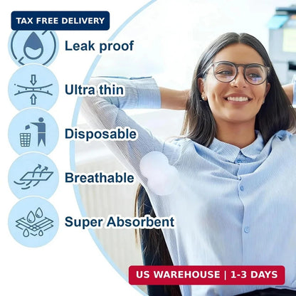Armpit sweat pads For Men and Women Set of 100PCS