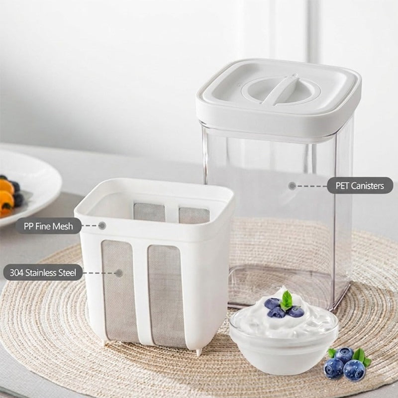 Multi-Purpose Greek Yogurt Maker Strainer & Filter 1100ML