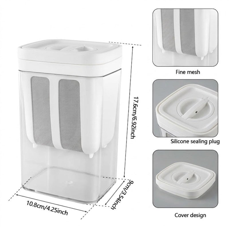 Multi-Purpose Greek Yogurt Maker Strainer & Filter 1100ML