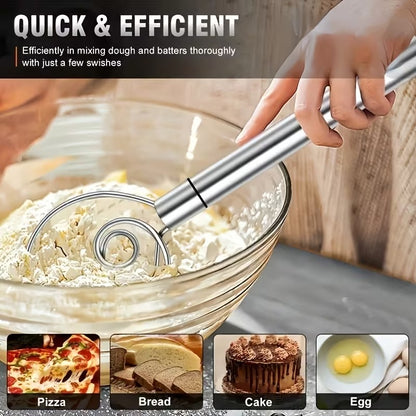 Dough Whisk Bread Mixer Stainless Steel | Flour Mixing