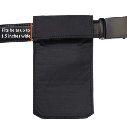 Hidden Or Secret Travel Waist Pouch | Anti-Theft Money Belt for Cash & Cards