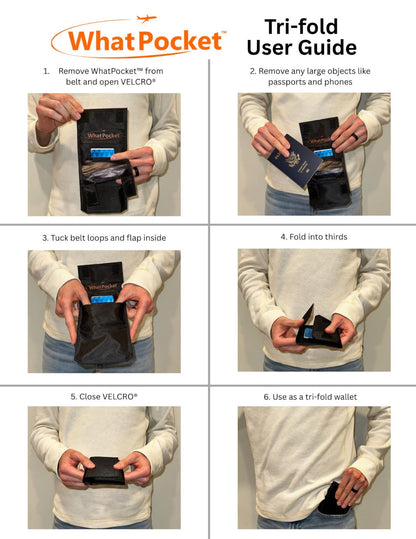 Hidden Or Secret Travel Waist Pouch | Anti-Theft Money Belt for Cash & Cards