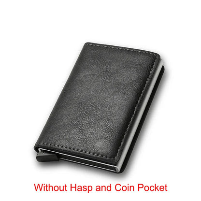 Carbon Fiber Slim Aluminum Men Wallet
