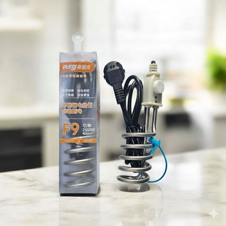 F9 NSG Original Water Heating Rod with sensor & Automatic Temperature Control Current Proof Latest 2025