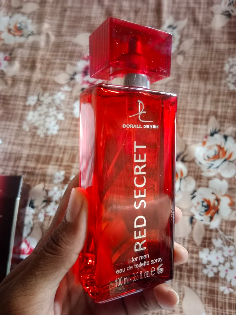 Secret Collection～RED～ Dorall Collection Red Secret Perfume For Men - EDT - 100 ml