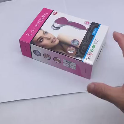 5 in 1 Electric Facial Cleanser and Massager