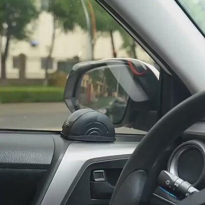 Car Door Ashtray Smokeless with Lid – Portable Cigarette Ash Holder for Car Interior (Windproof)