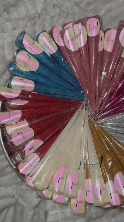 Glitter Mehndi cone available in different colours