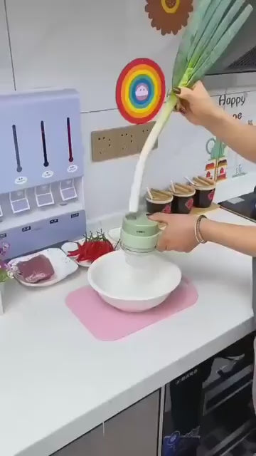 4 in 1 Multifunctional Handheld Electric Vegetable Cutter Set