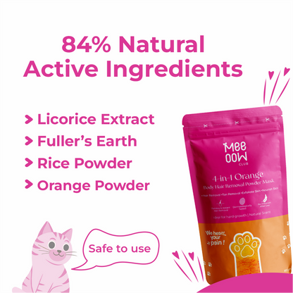 Purely Organics Body Hair Removal Powder (10 Min Painless Body Wax)