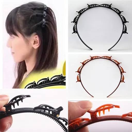 Hollow Clips Hair Twister Band - Buy 1 Get 1 Free