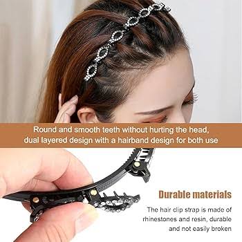 Hollow Clips Hair Twister Band - Buy 1 Get 1 Free