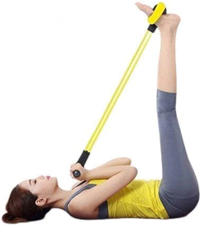 Rubber Pull Tummy Trimmer Waist Trimmer Abs Exerciser for Men and Women